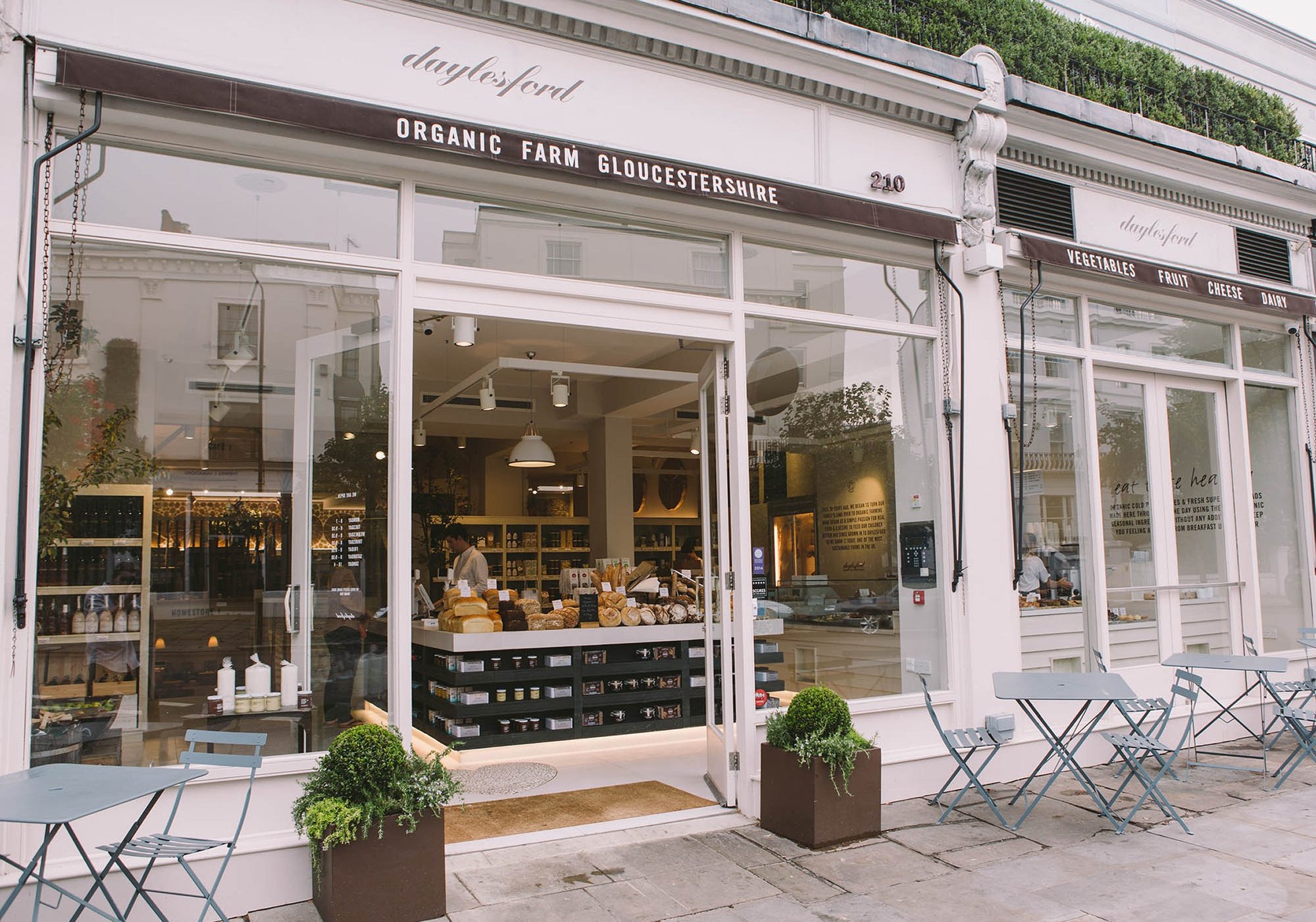 Daylesford restaurant in London, United Kingdom