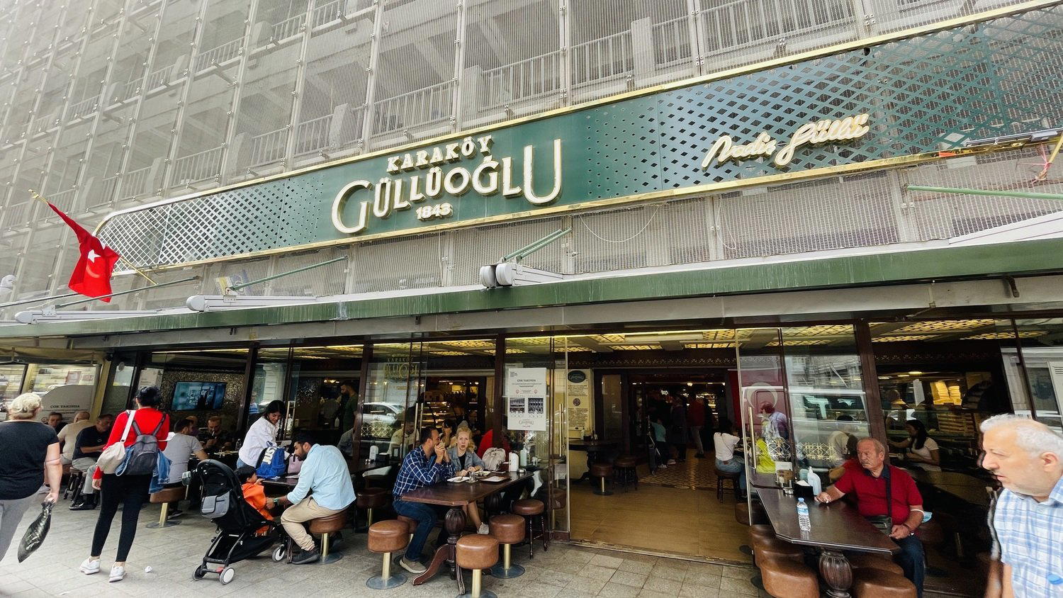 Karakoy Gulluoglu restaurant in Istanbul, Turkey