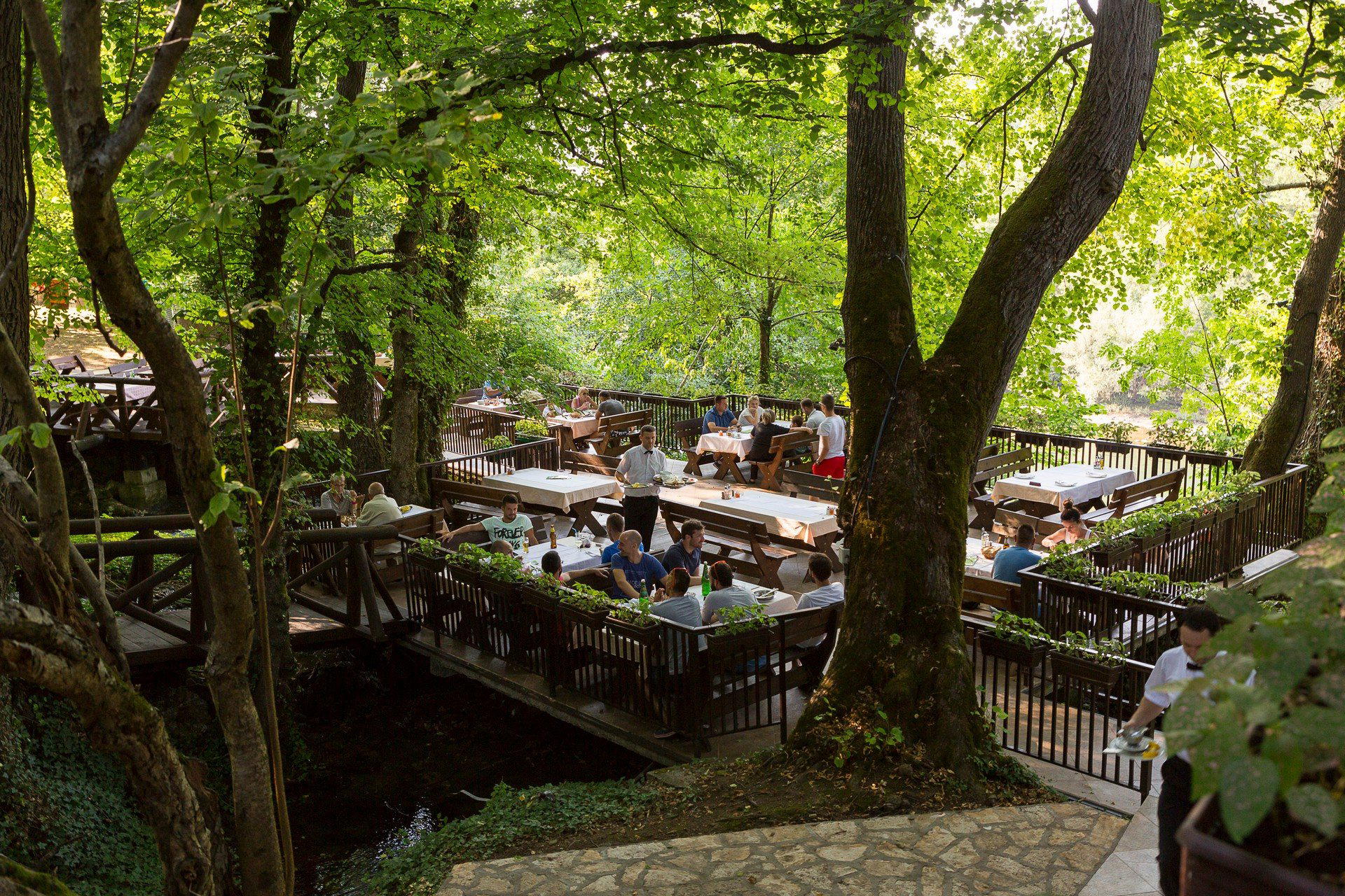 Vrelo restaurant in Perucac, Serbia