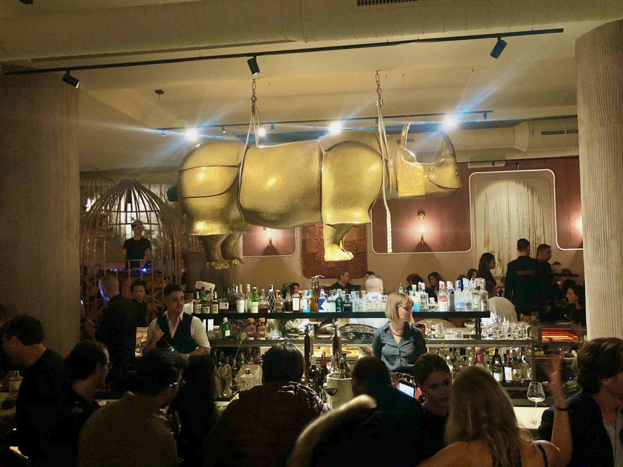 Salvaje restaurant in Madrid, Spain