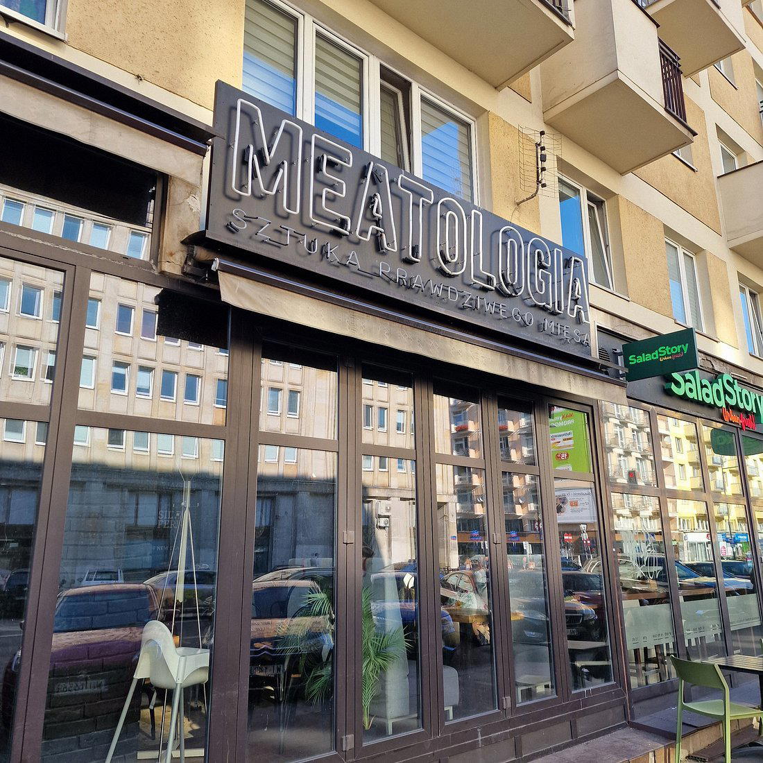 Meatologia restaurant in Warsaw, Poland