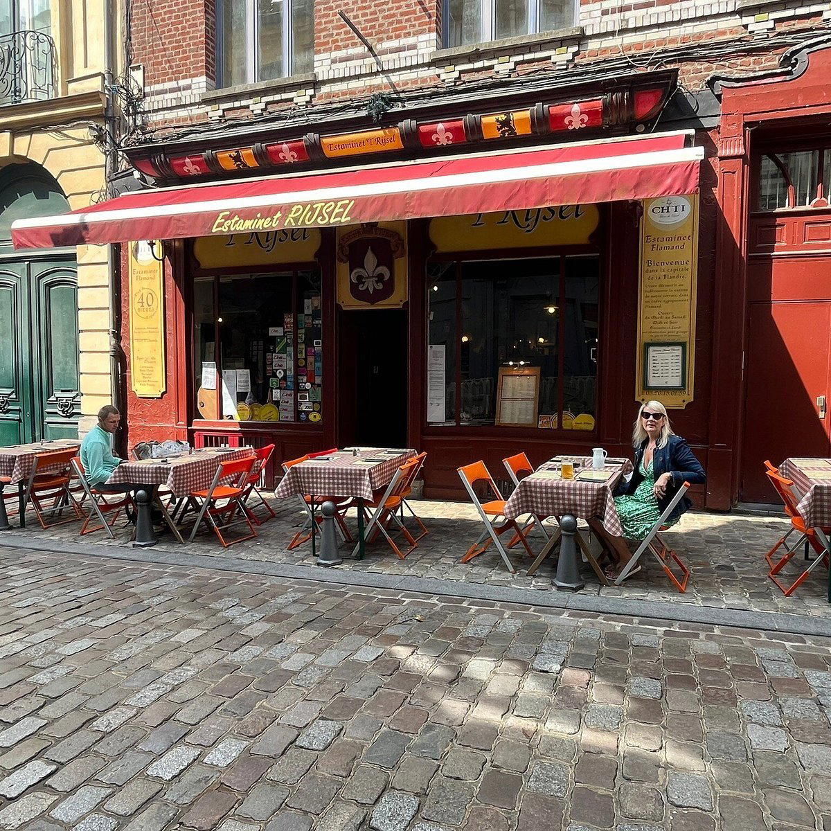 Estaminet 'T Rijsel restaurant in Lille, France