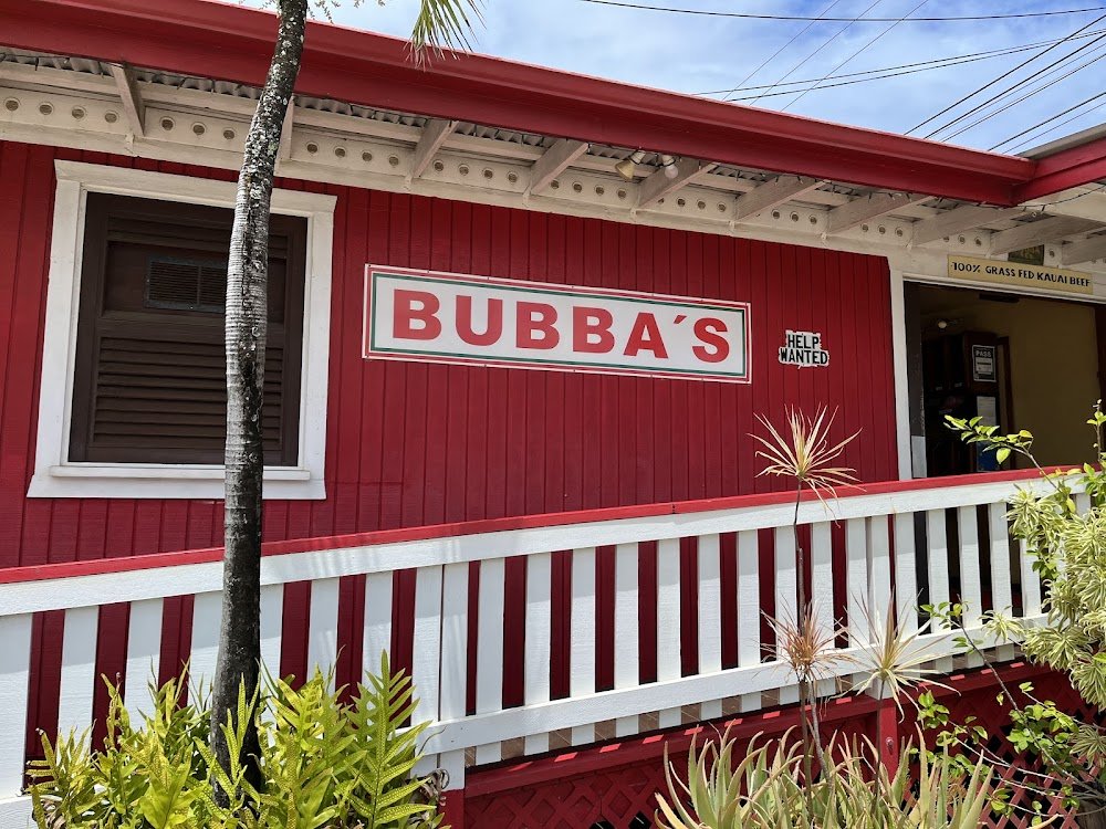Bubba Burgers restaurant in Kapaa, United States