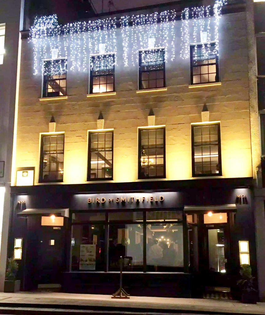 Bird of Smithfield restaurant in London, United Kingdom