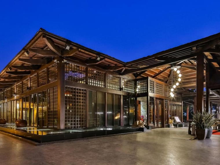 (Gui Tian Hotel) capitalists Japanese garden restaurant, Tainan, Taiwan