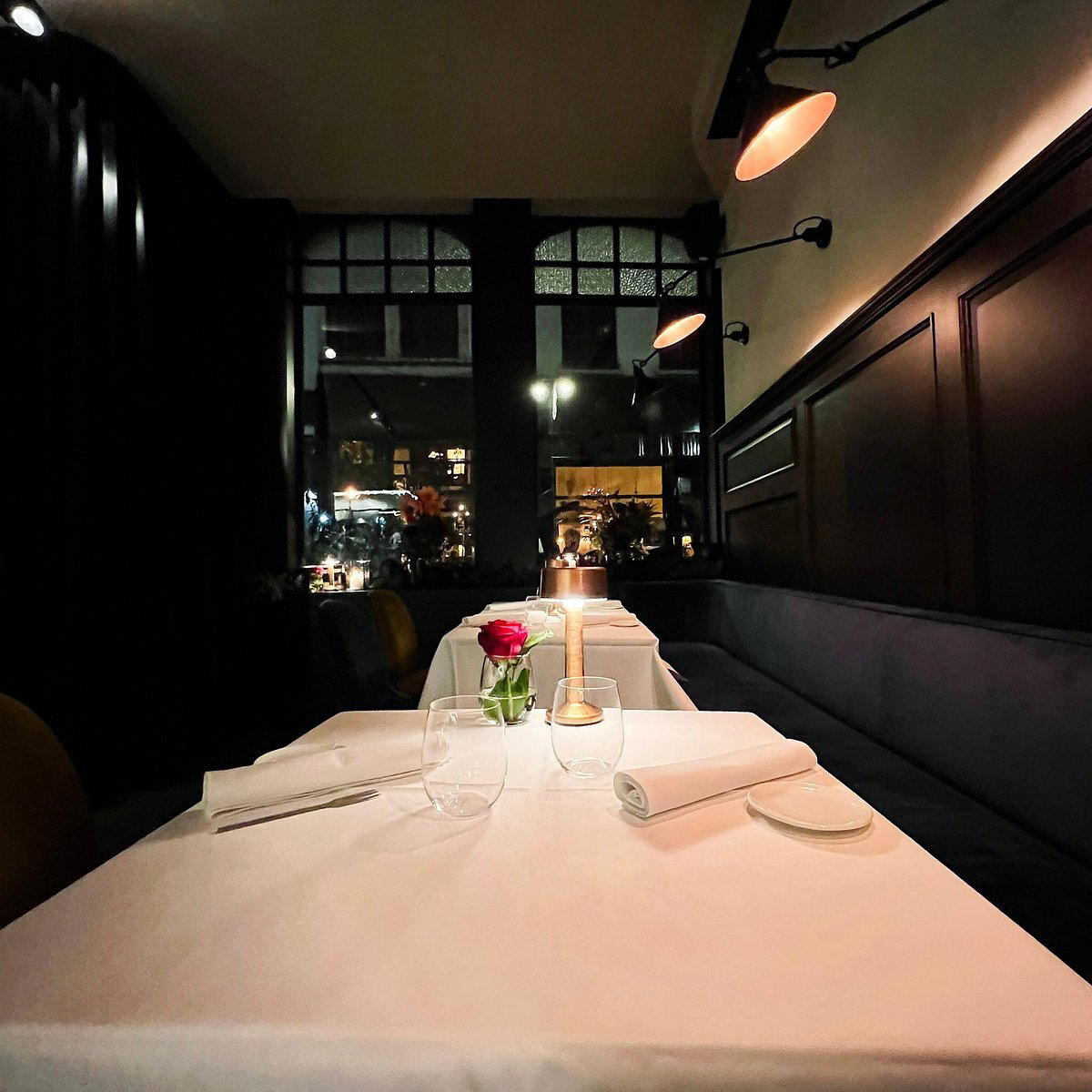 In De Balans restaurant in Antwerp, Belgium