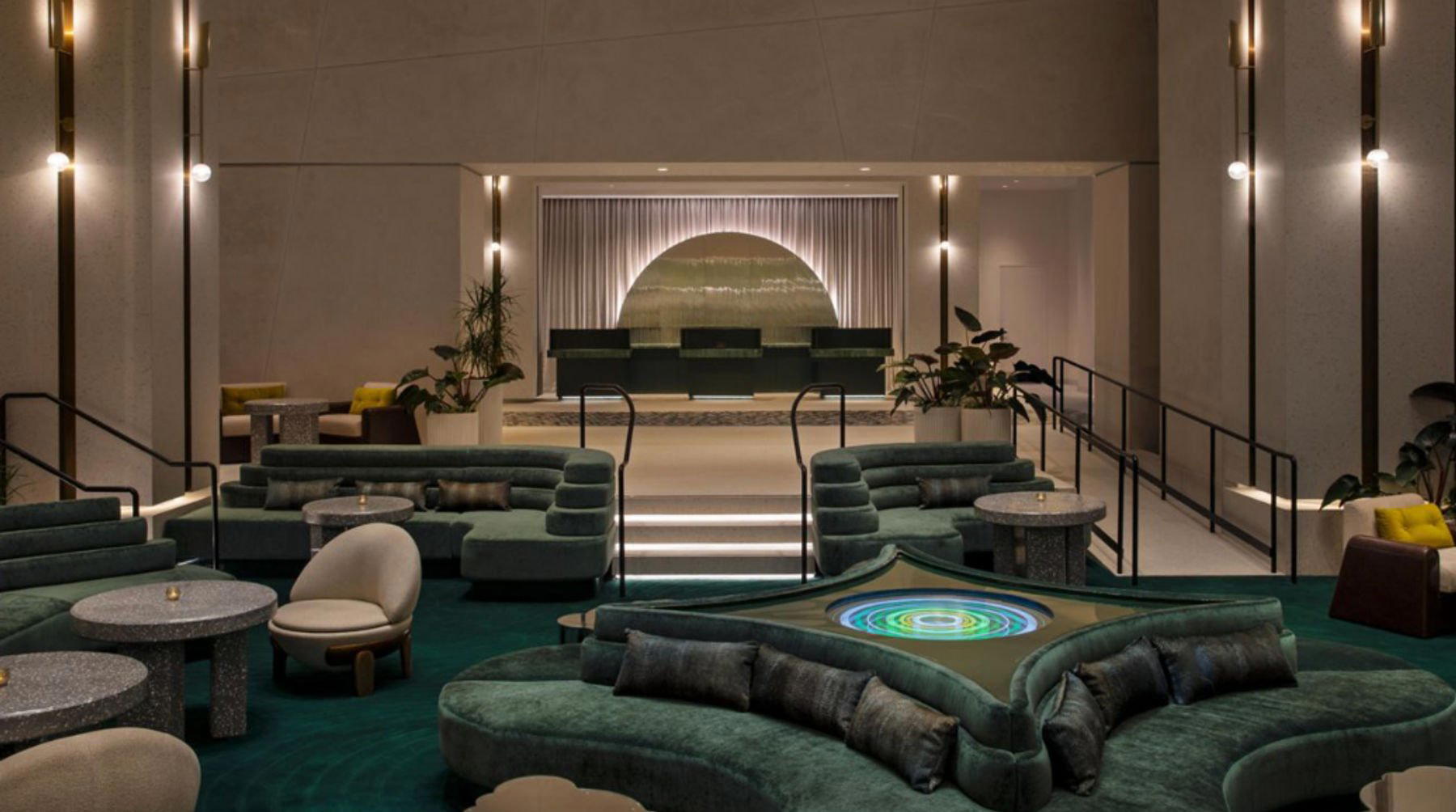 Living Room at W Hollywood restaurant in Los Angeles, United States