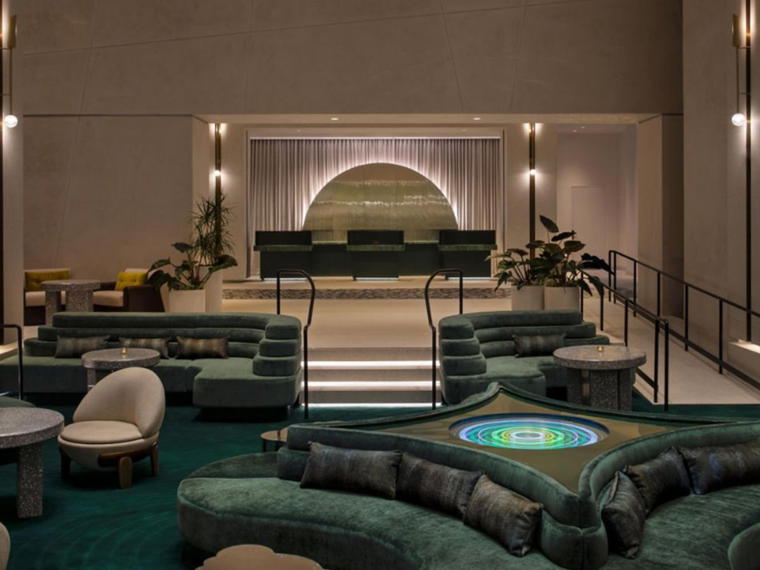 Living Room at W Hollywood, Los Angeles, United States
