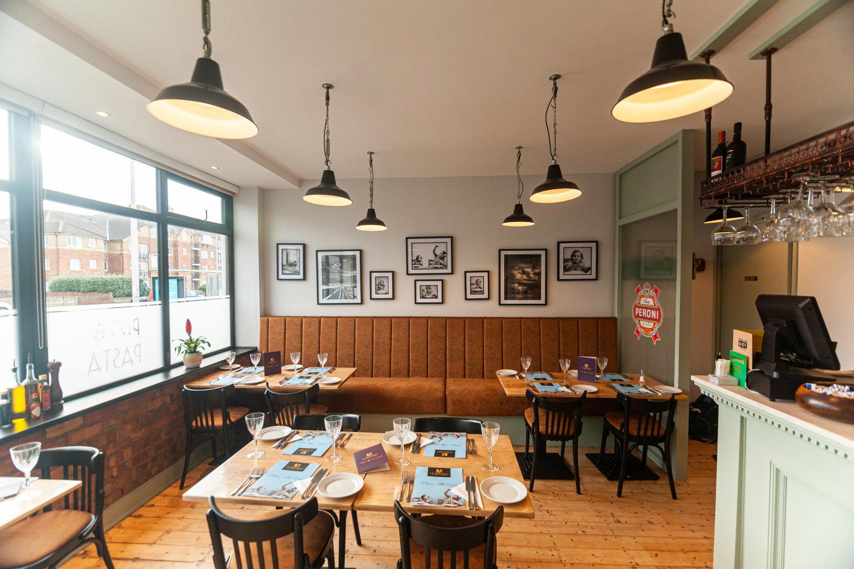 Le Sorelle Italian Restaurant and Takeaway restaurant in Blackpool, United Kingdom