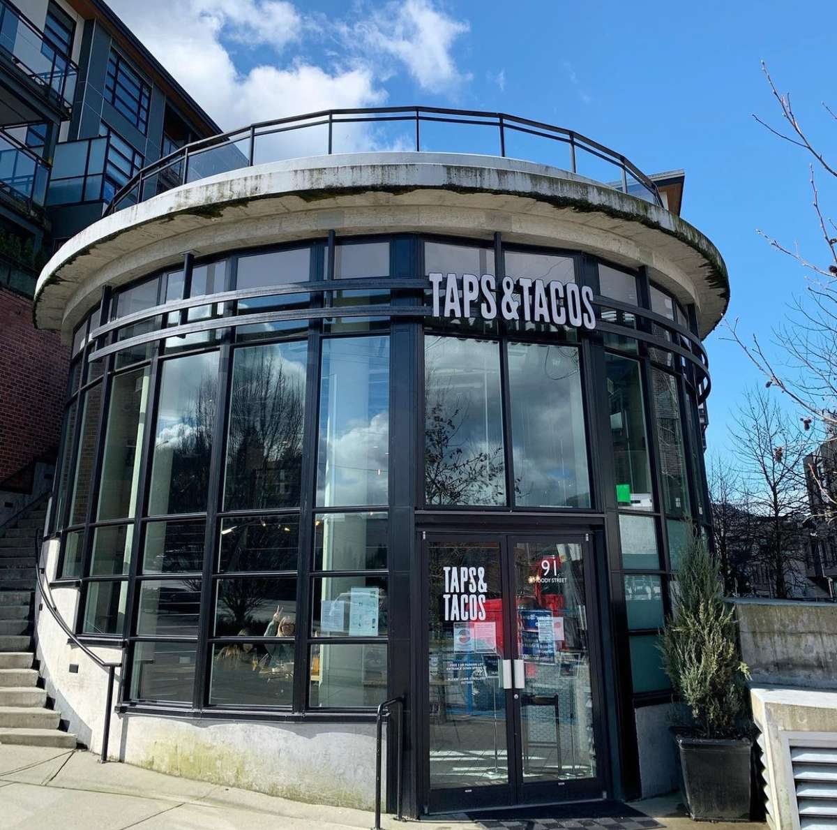 Taps & Tacos restaurant in Port Moody, Canada