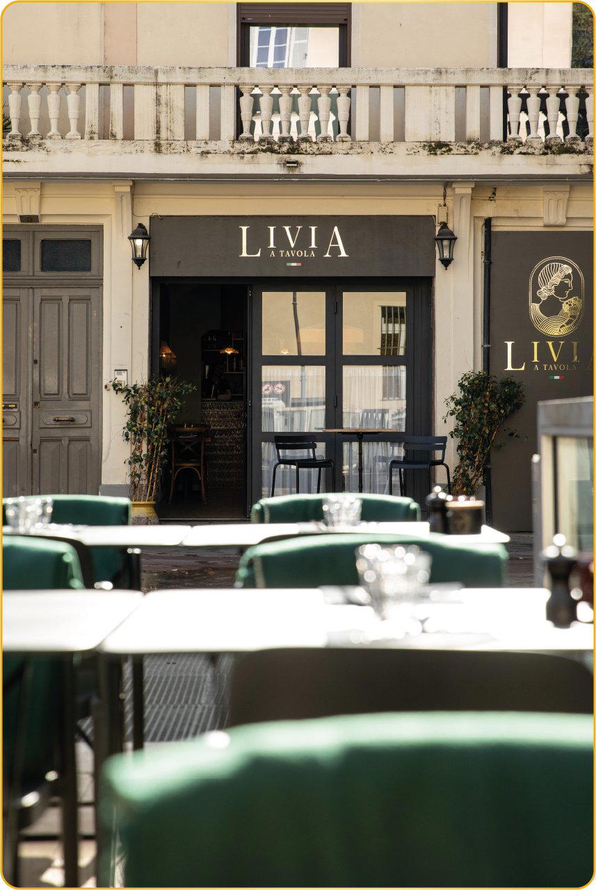 Livia a Tavola restaurant in Nîmes, France