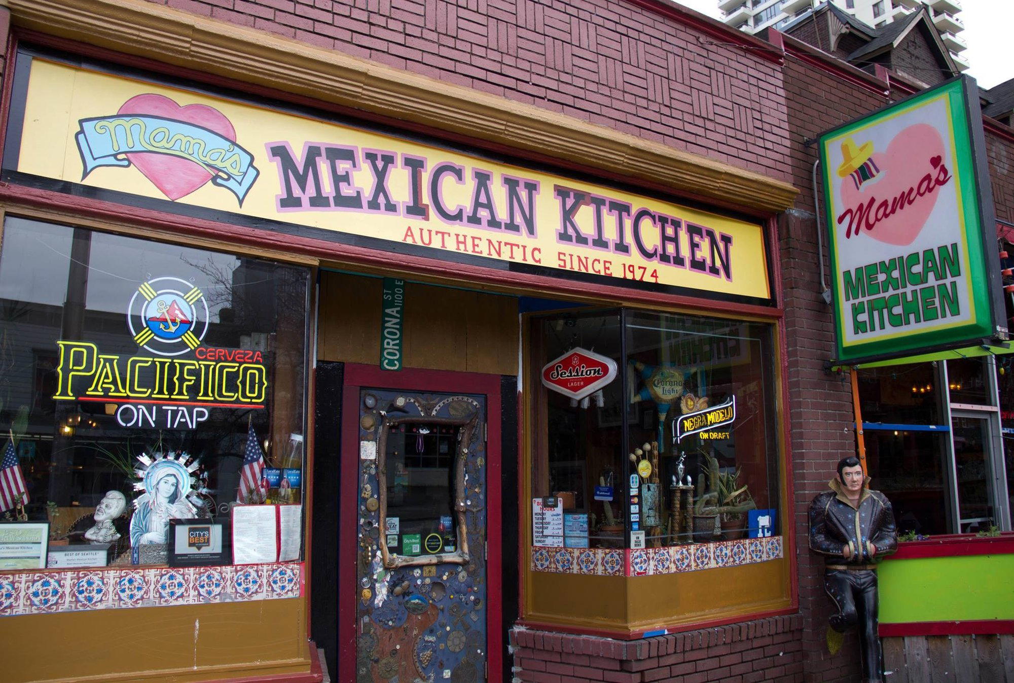 Mama's Mexican Kitchen restaurant in Seattle, United States