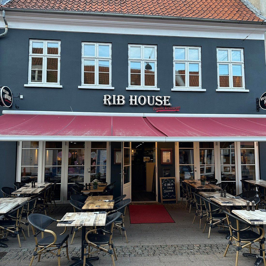 Ribhouse restaurant in Holb K, Denmark
