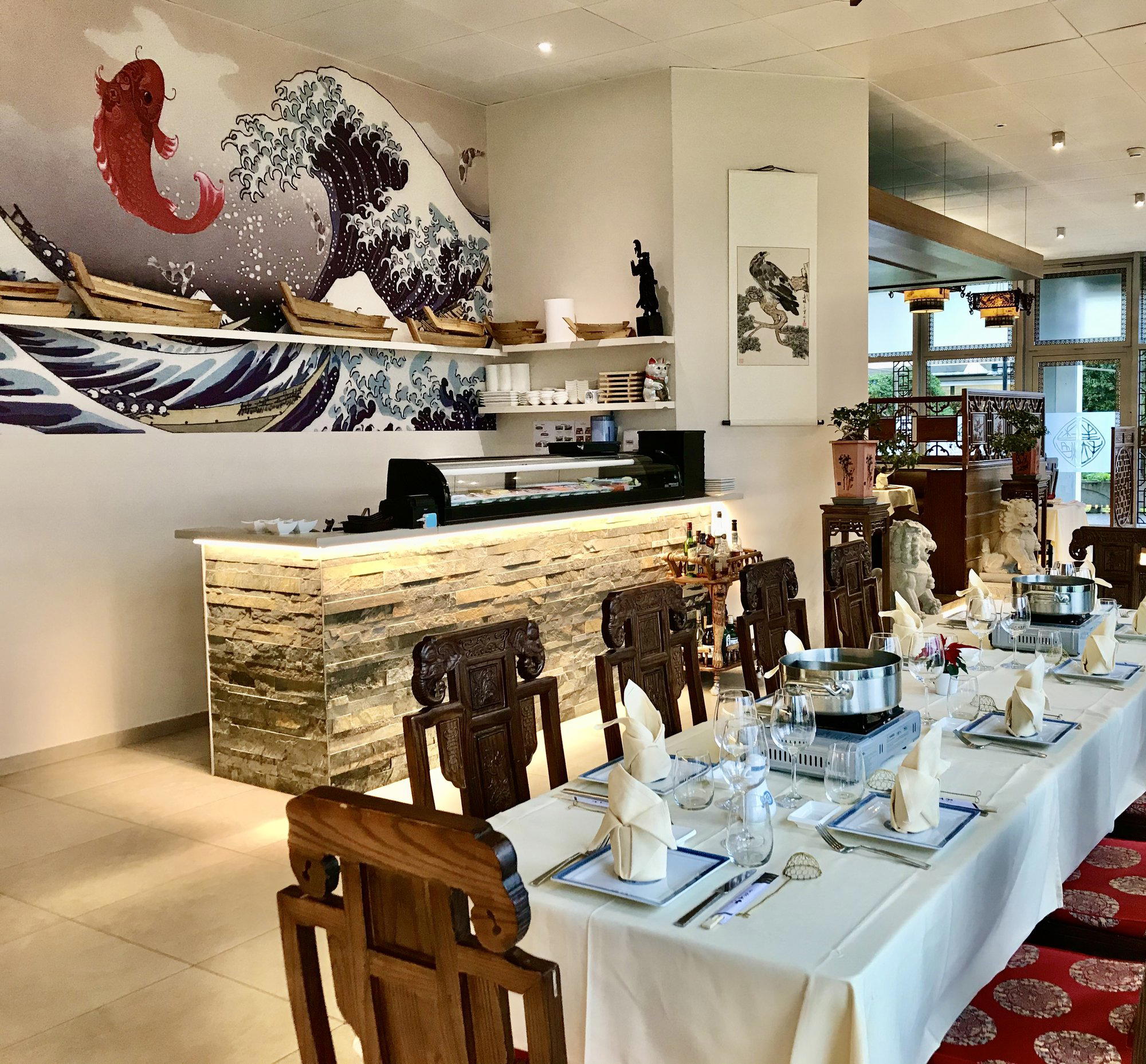 Shangri-La restaurant in Lausanne, Switzerland