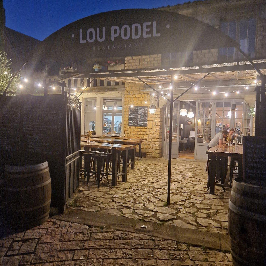 Lou podel restaurant in Sarlat La Caneda, France