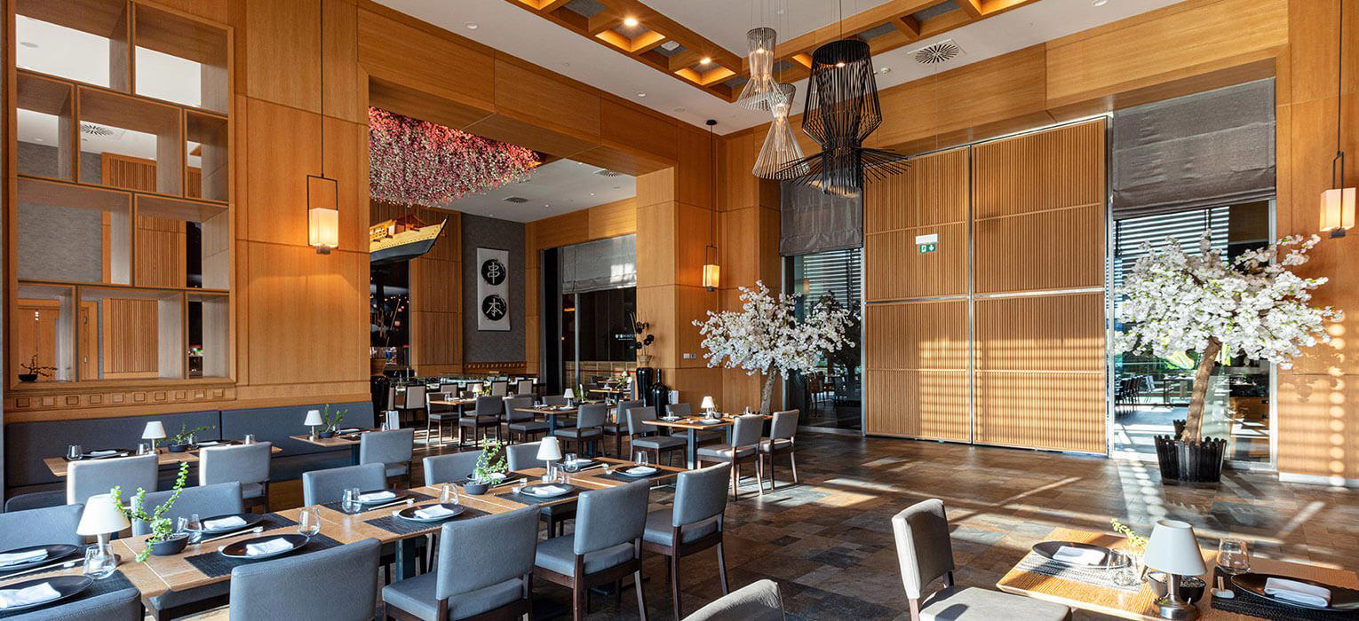 Kushimoto restaurant in Belek, Turkey