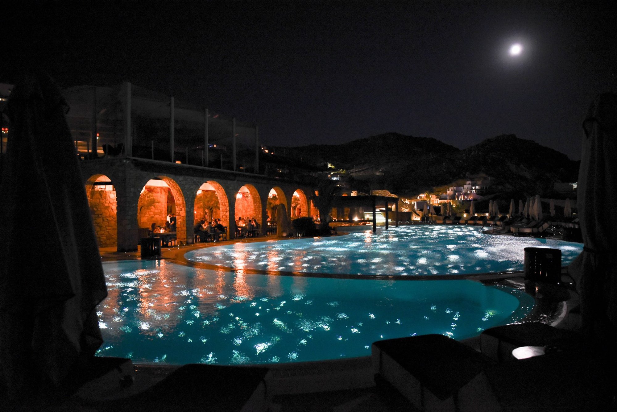 Camares Pool Restaurant, Restaurant in Mykonos