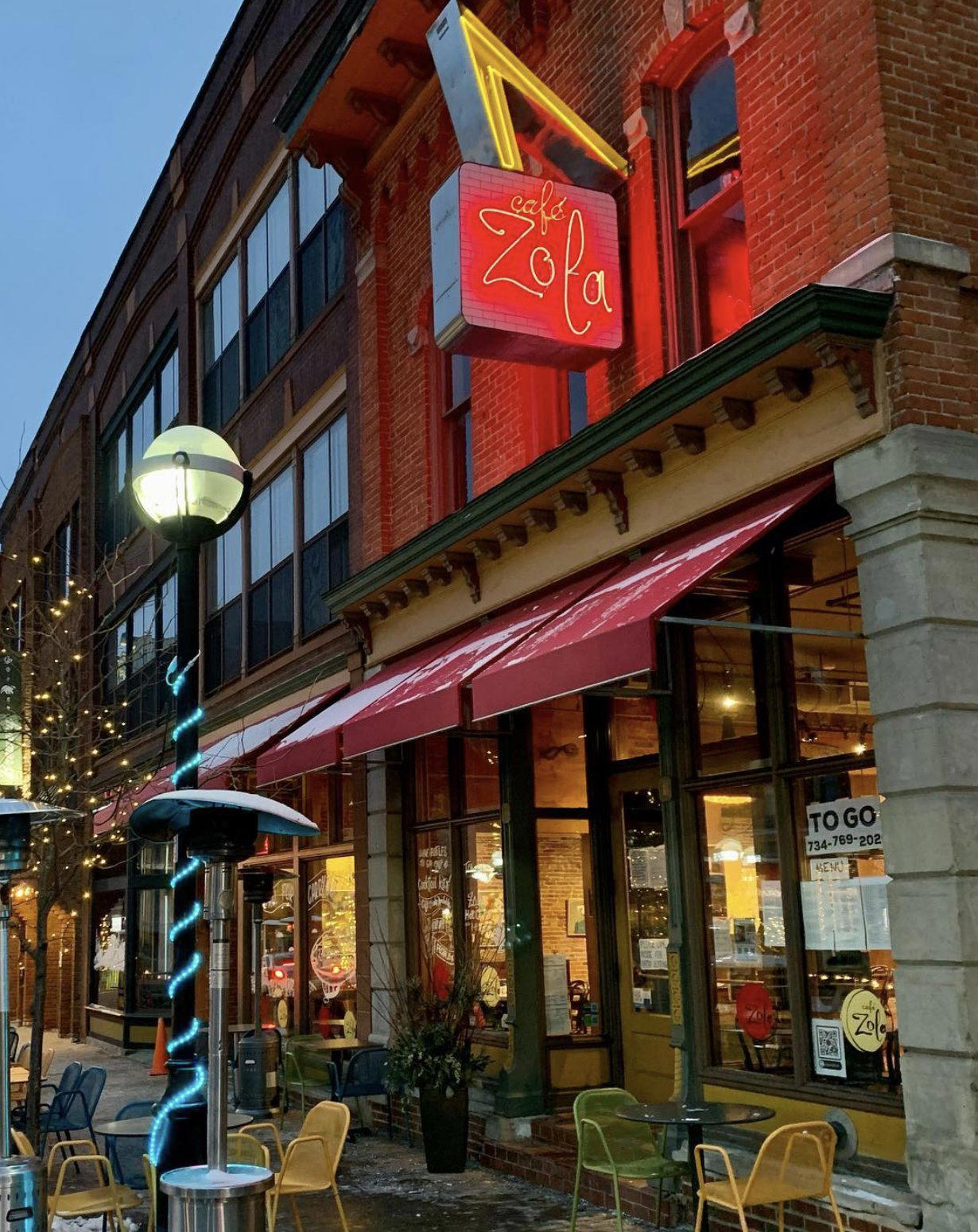 Zola Bistro restaurant in Ann Arbor, United States