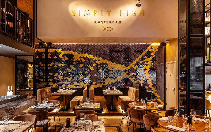 Simply Fish restaurant in Amsterdam, Netherlands