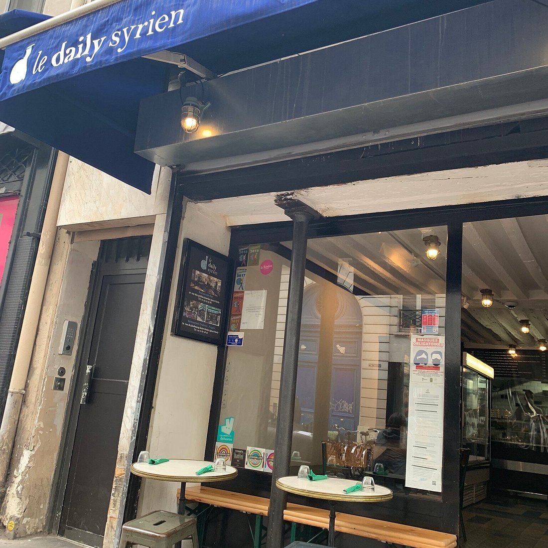 Le daily syrien, Paris, France