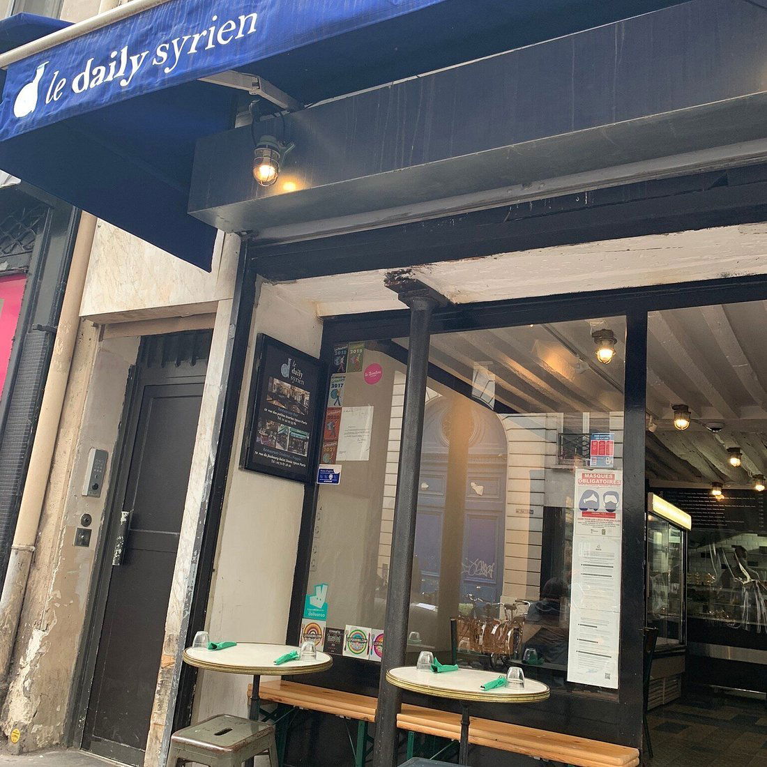 Le daily syrien, Restaurant in Paris