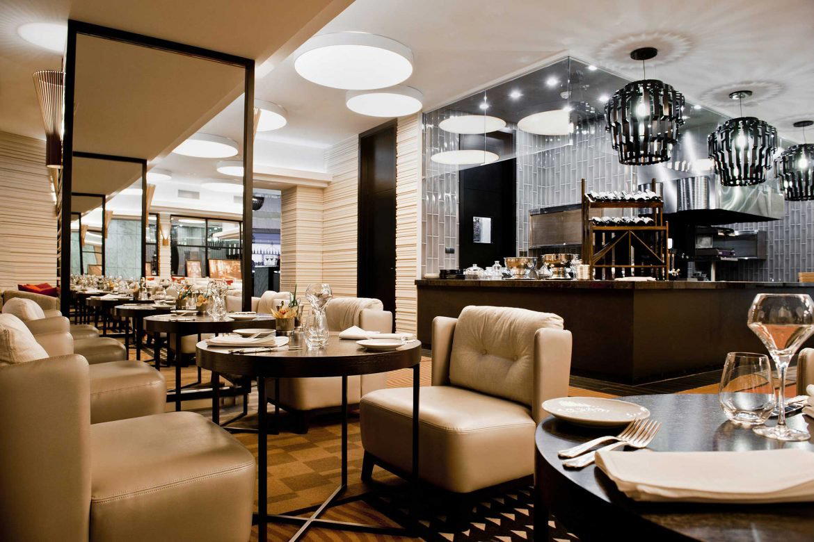 Brasserie restaurant in Warsaw, Poland