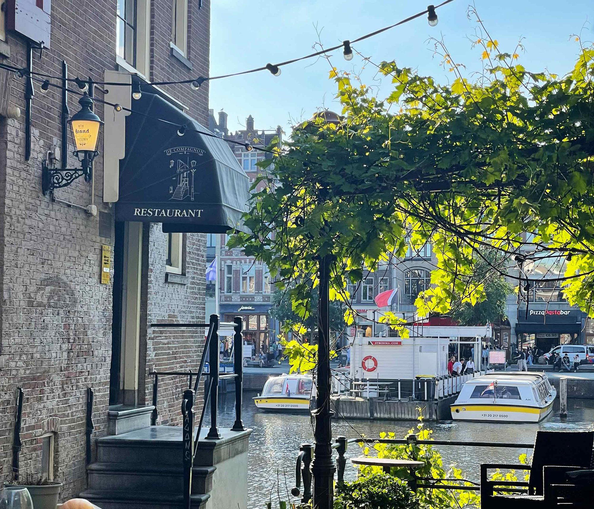 De Compagnon restaurant in Amsterdam, Netherlands