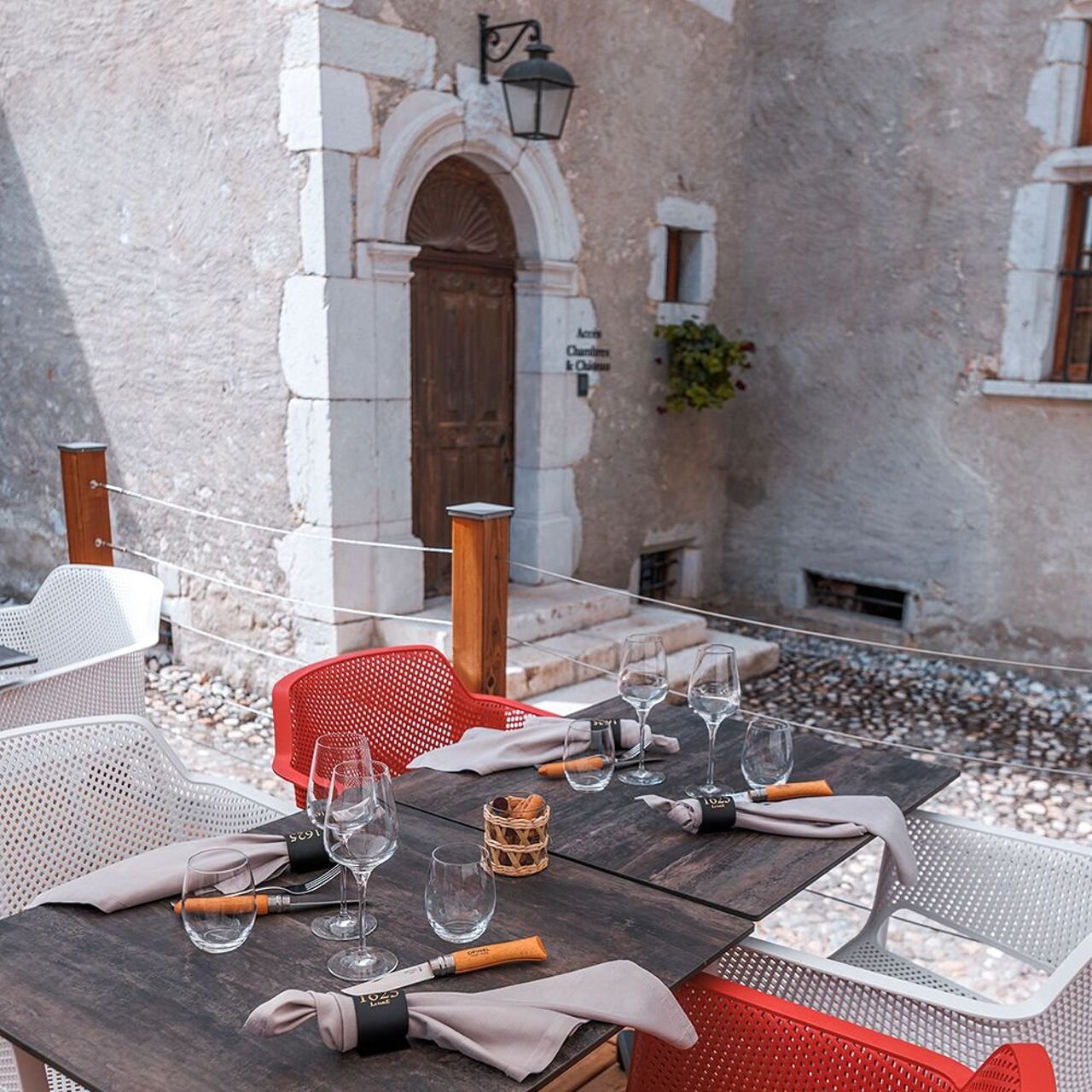 La Table 1625 restaurant in Jongieux, France