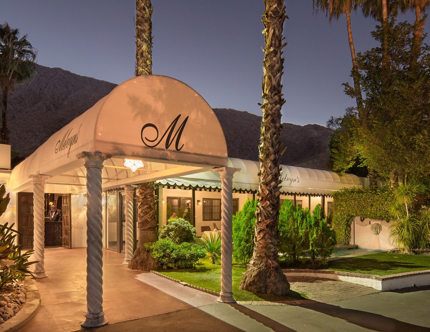 Melvyn’s at the Ingleside Estate, Restaurant in Palm Springs