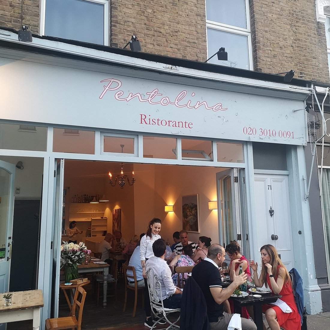 Pentolina restaurant in London, United Kingdom