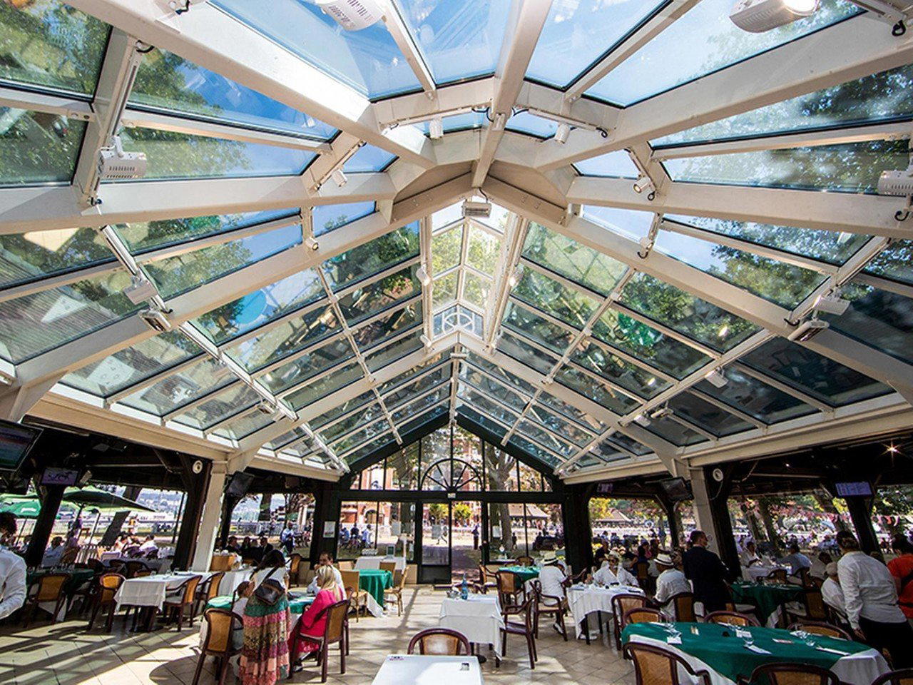 Deauville-La Touques Racecourse restaurant in Deauville, France