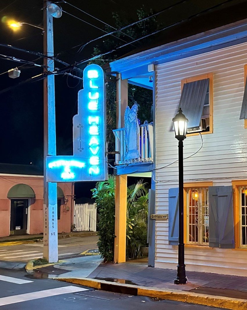 Blue Heaven restaurant in Key West, United States