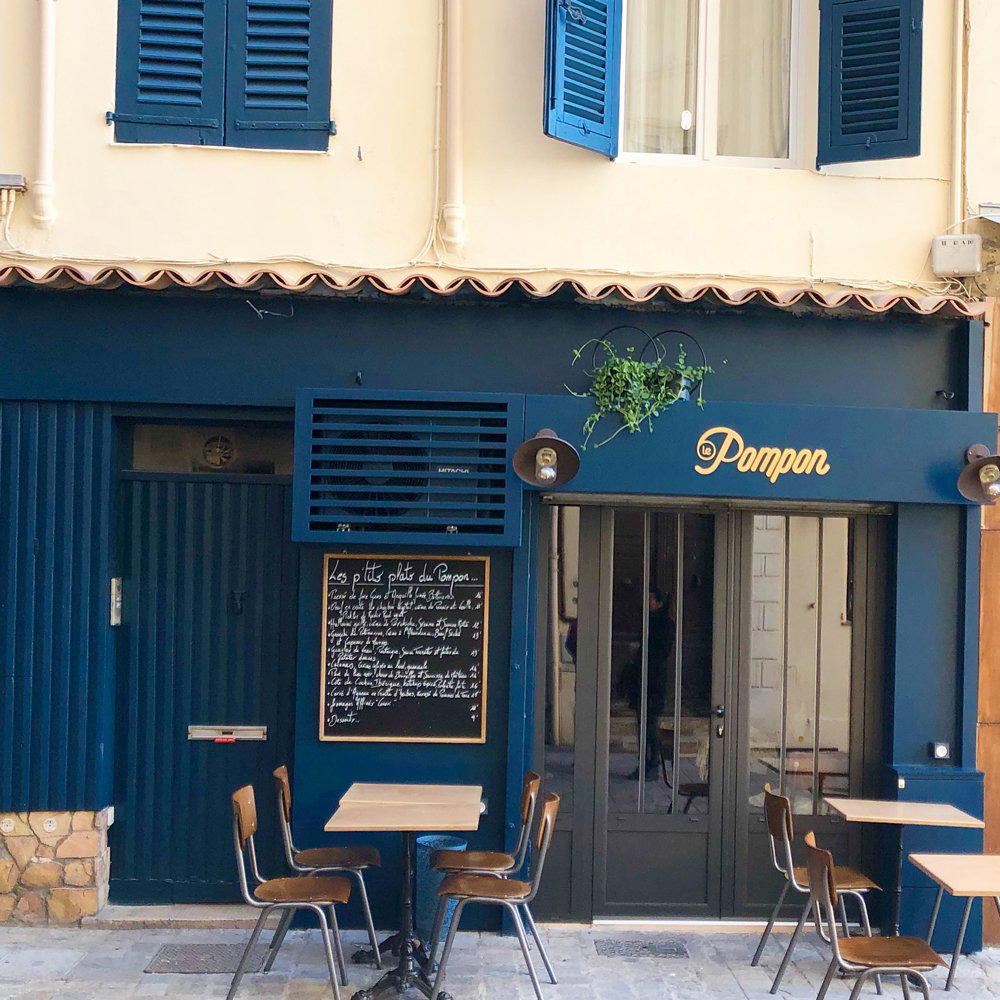 Le Pompon restaurant in Cannes, France