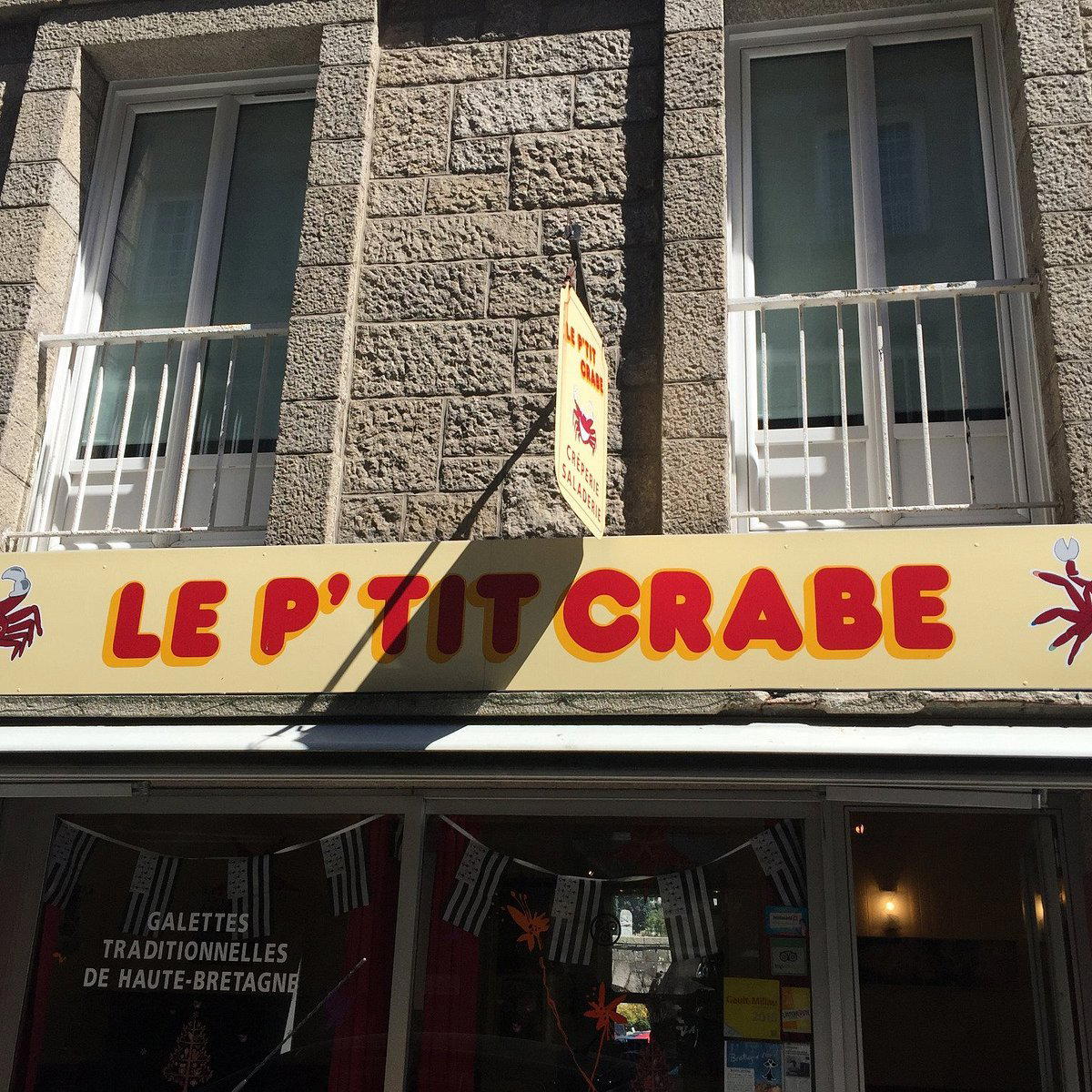 Le P'Tit Crabe restaurant in Saint Malo, France