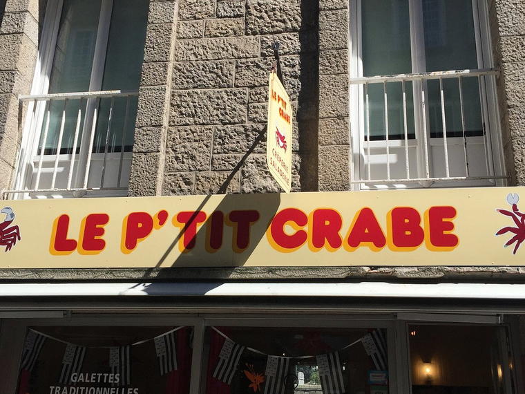 Le P'Tit Crabe, Saint Malo, France