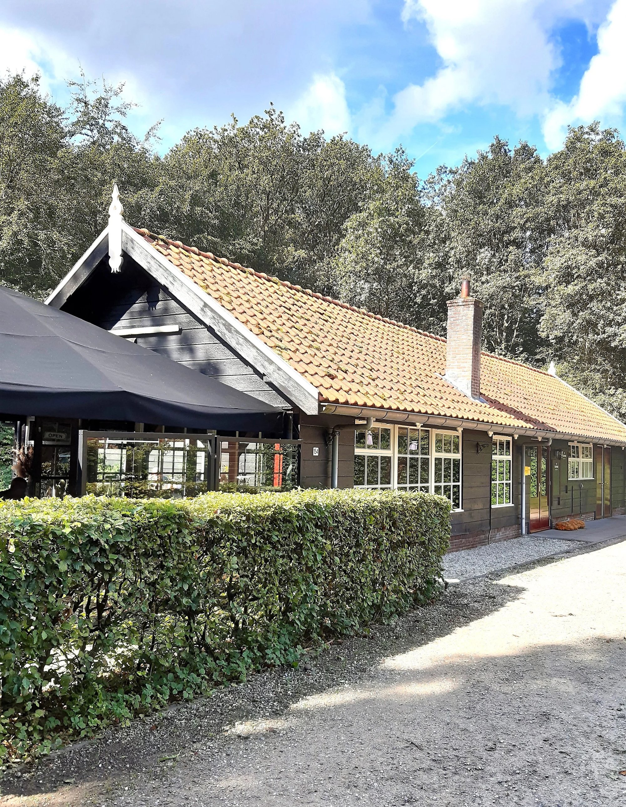 Het Panbos restaurant in Katwijk aan Zee, Netherlands