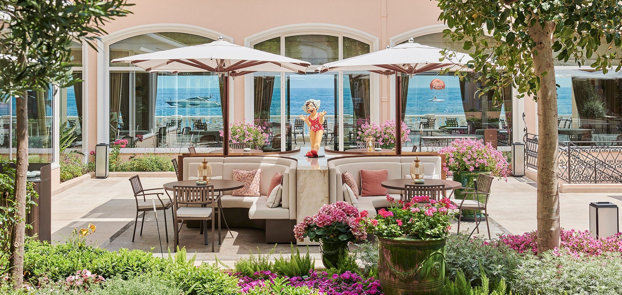 Reserve de Beaulieu restaurant in Monte Carlo, Monaco
