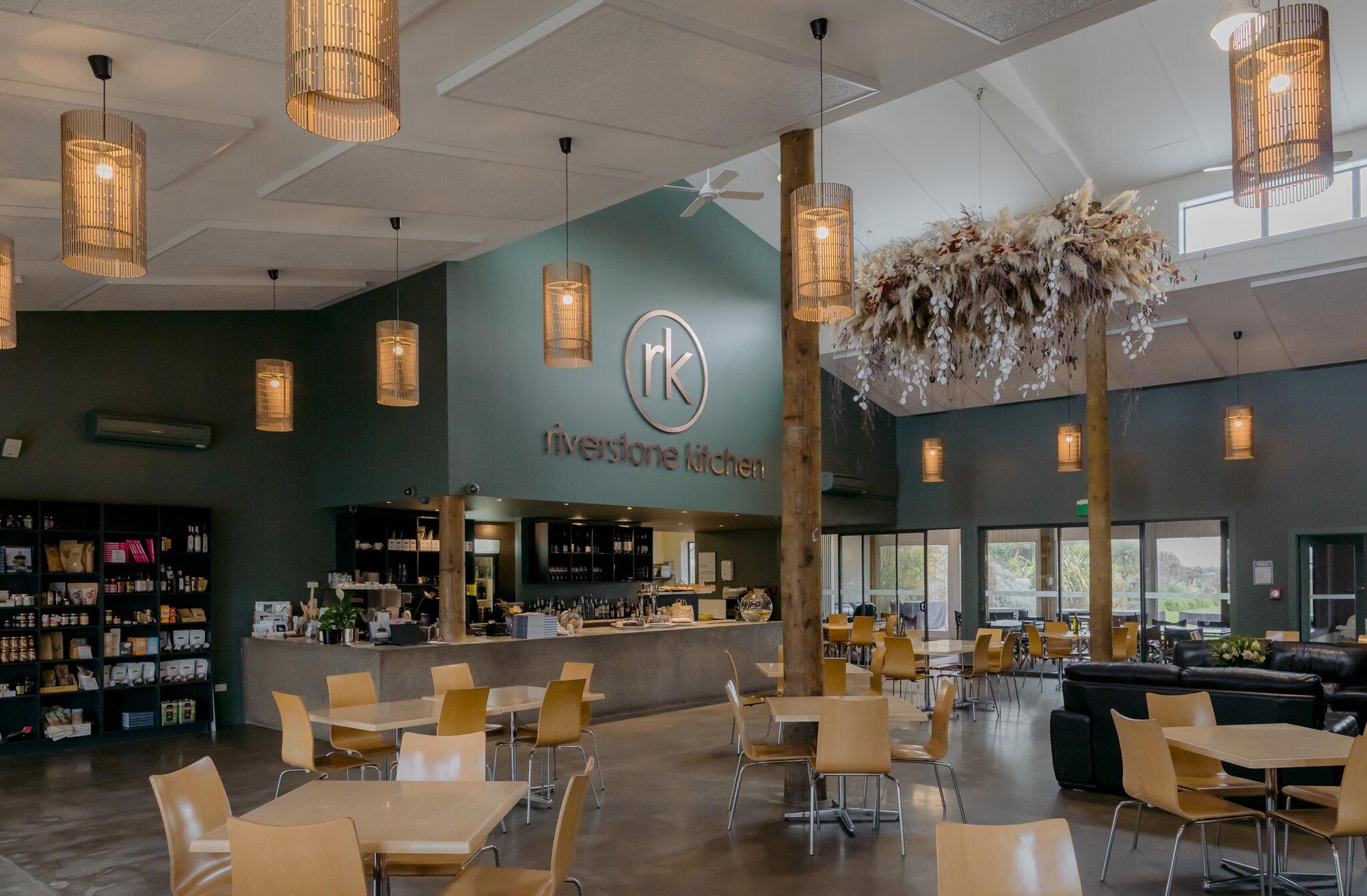 Riverstone Kitchen restaurant in Waitaki Bridge, New Zealand