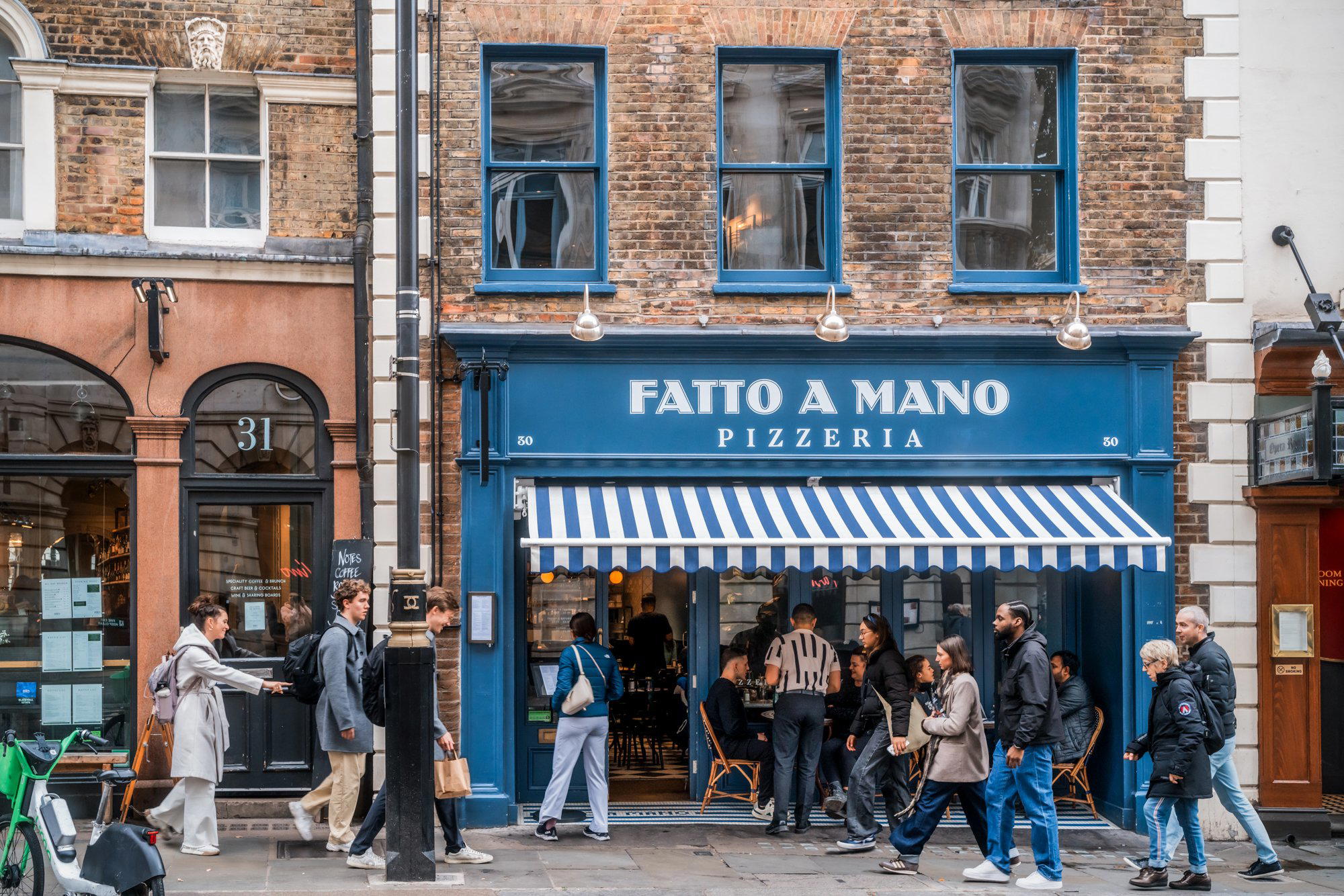 Fatto a Mano Covent Garden restaurant in London, United Kingdom