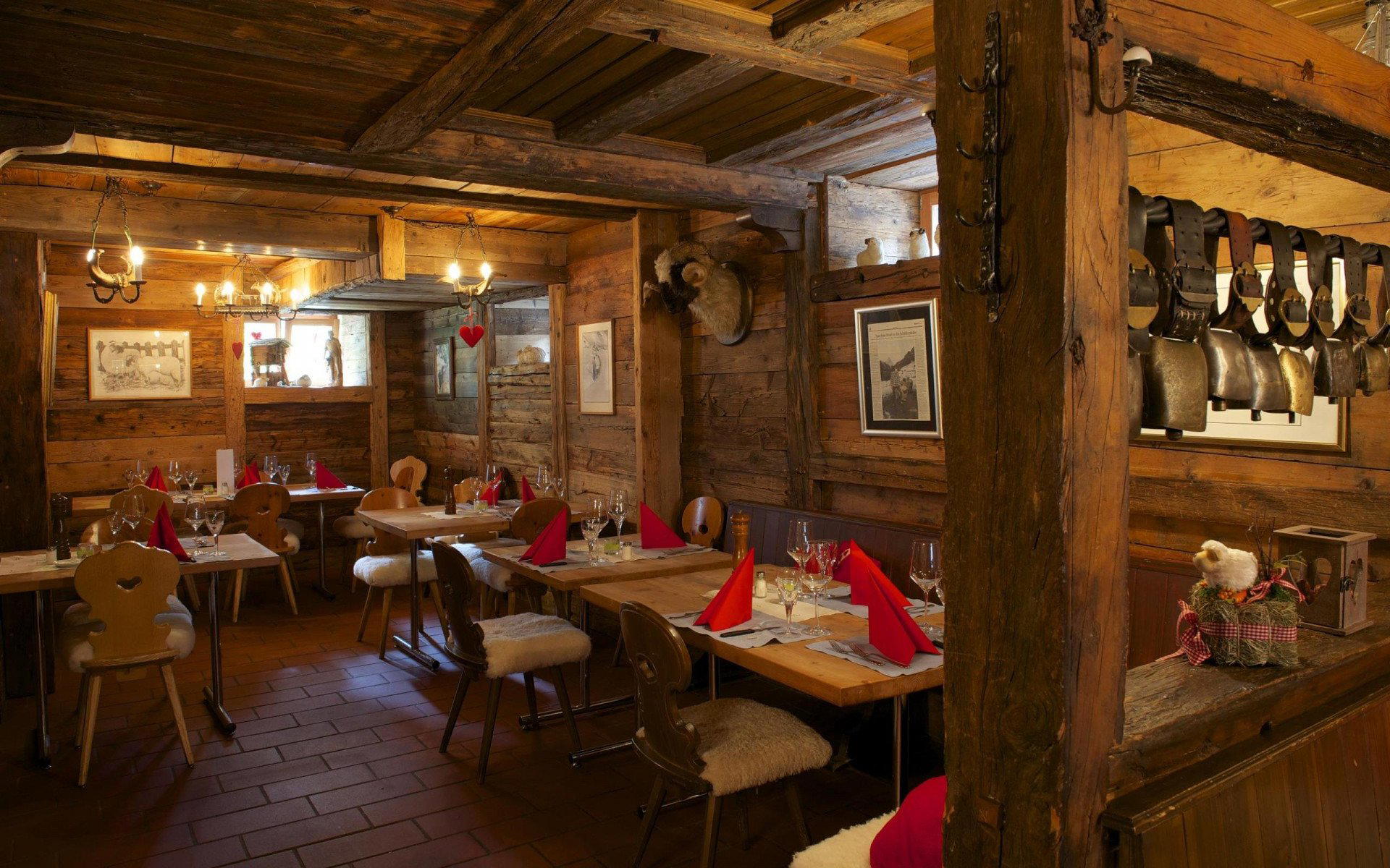 Schäferstube restaurant in Zermatt, Switzerland