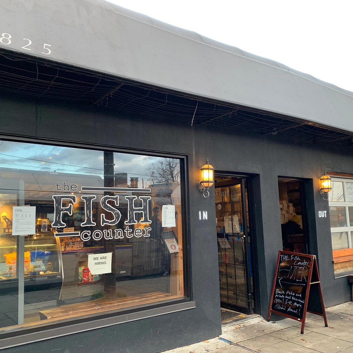 The Fish Counter restaurant in Vancouver, Canada