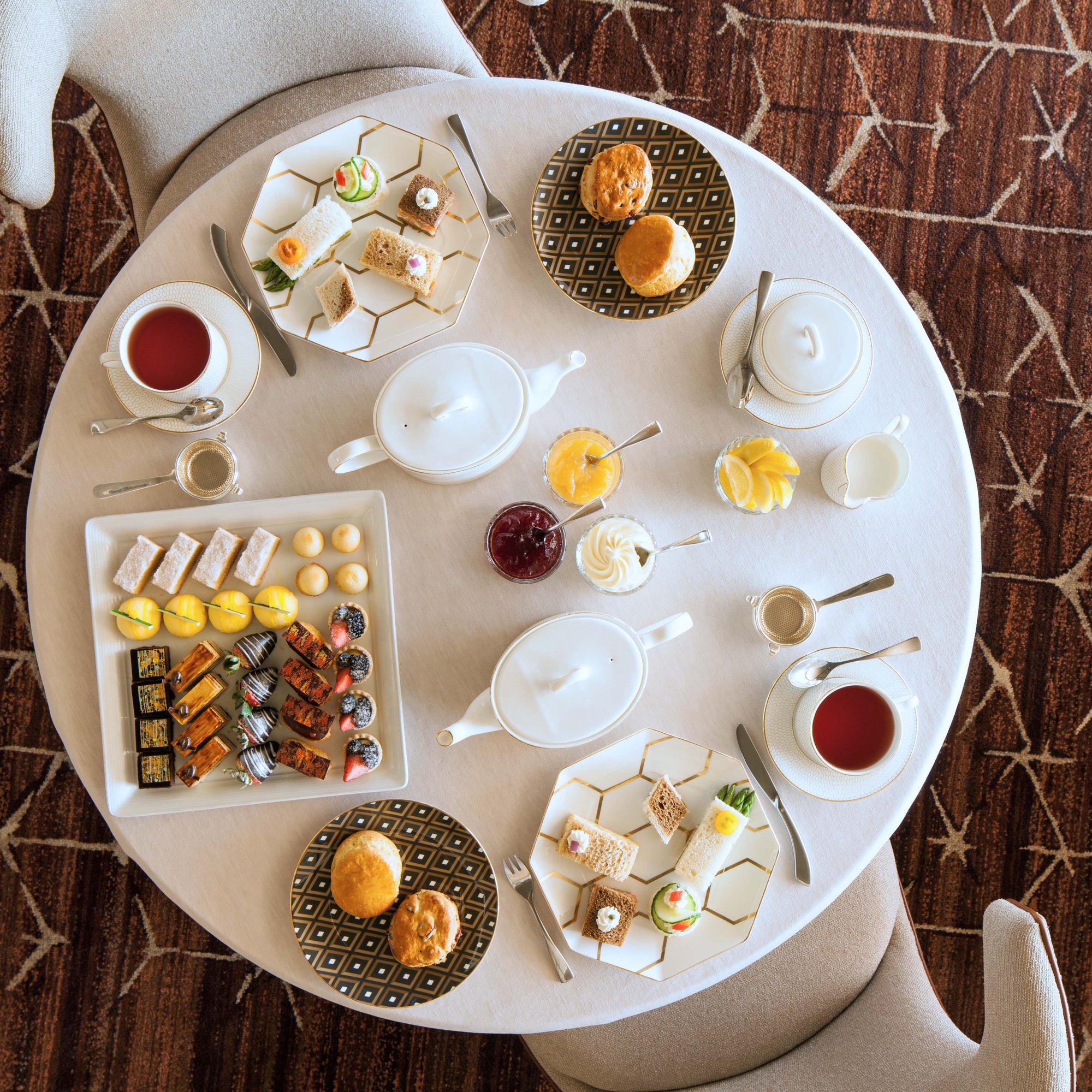 Afternoon Tea at the Phoenician restaurant in Scottsdale, United States