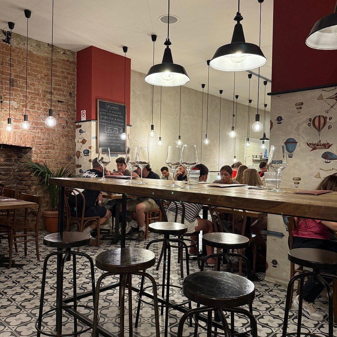 Marghe Pizza restaurant in Milan, Italy
