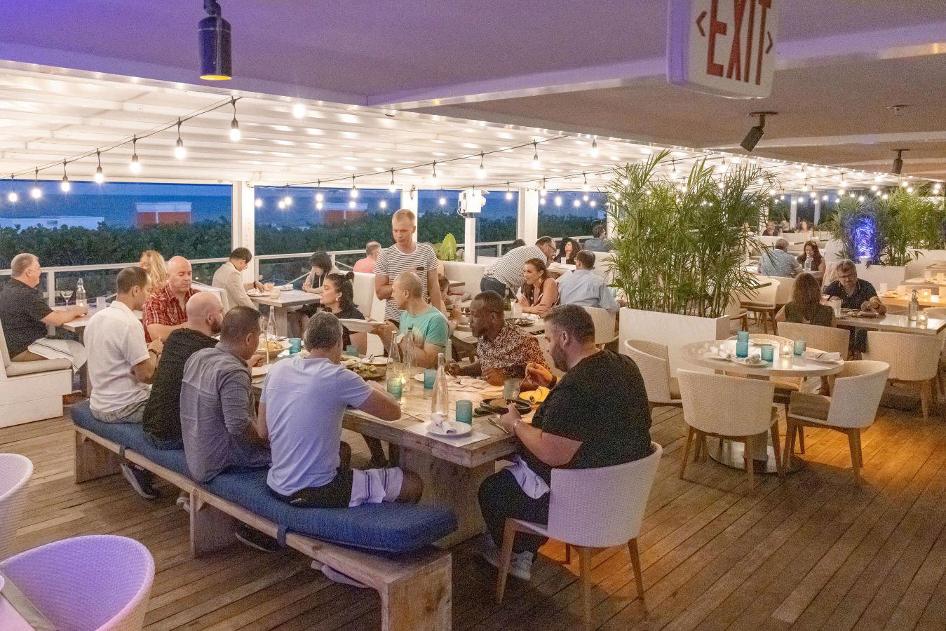 Ocean Social restaurant in Miami Beach, United States
