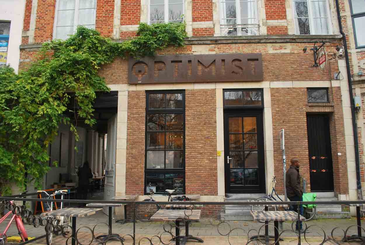 Den Optimist restaurant in Leuven, Belgium