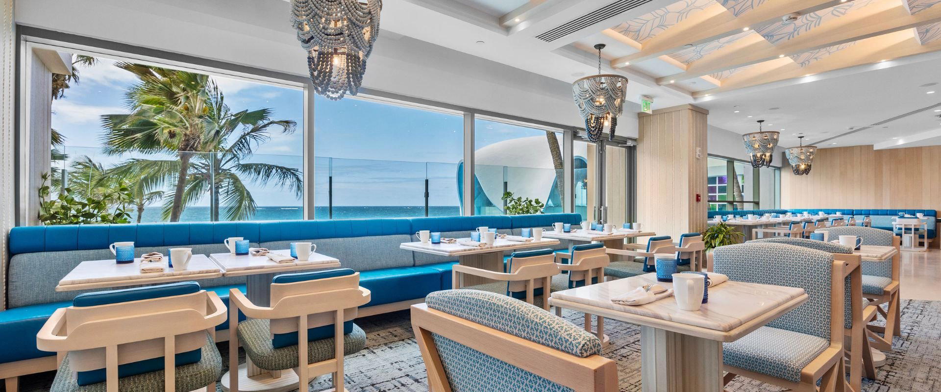 AQA Oceanfront restaurant in San Juan