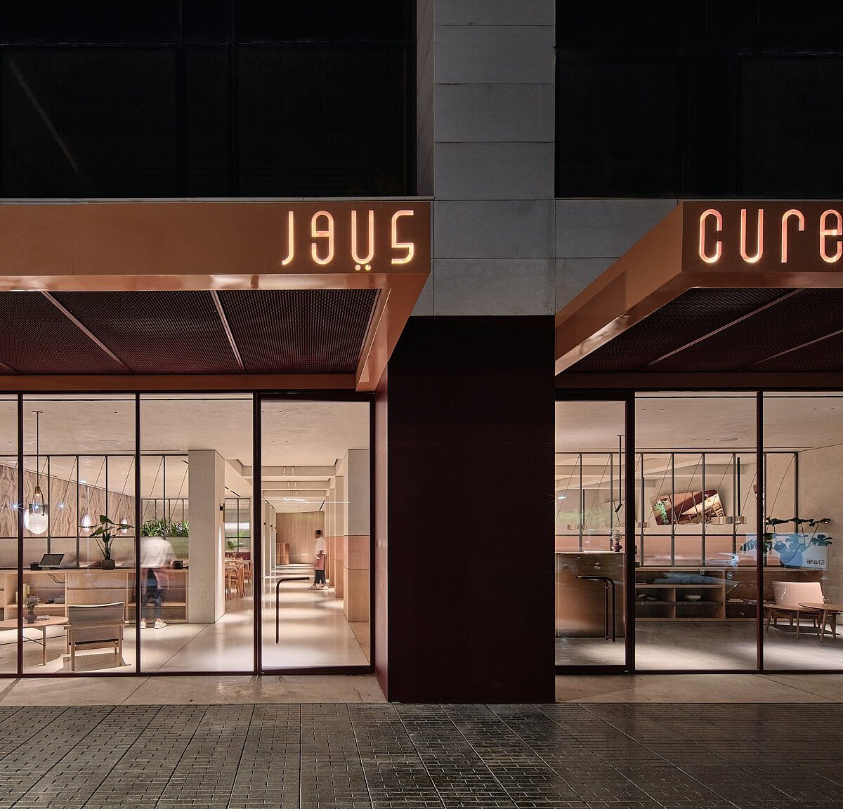 Cure restaurant in Kuwait City, Kuwait