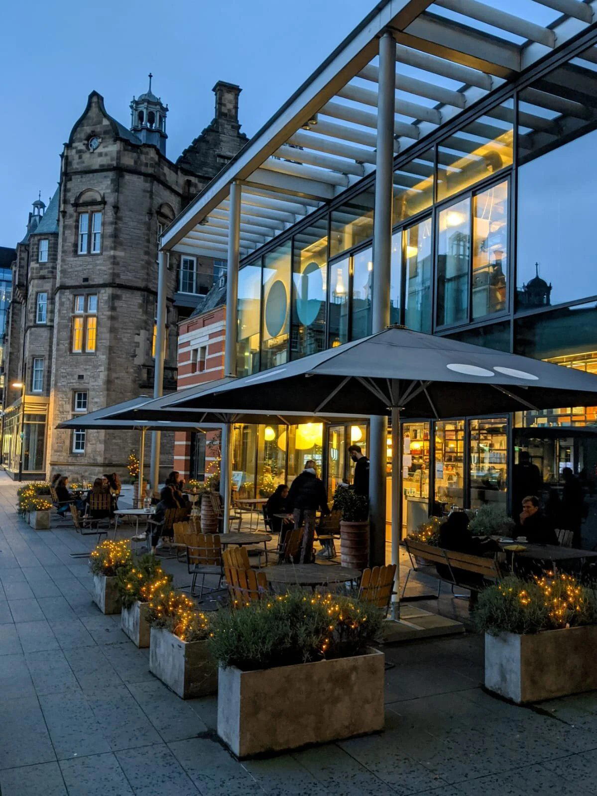 Söderberg Pavilion restaurant in Edinburgh, United Kingdom