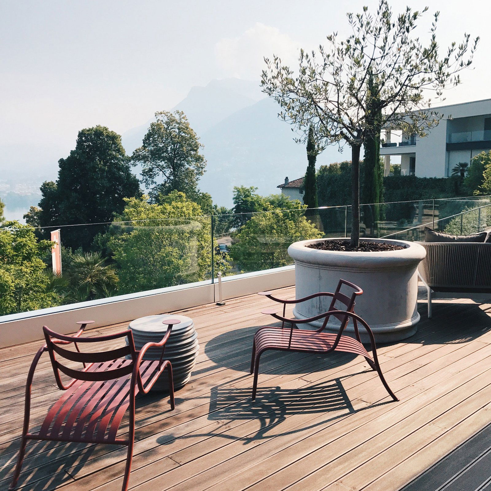 TreCinqueZero Terrace, Restaurant in Lugano