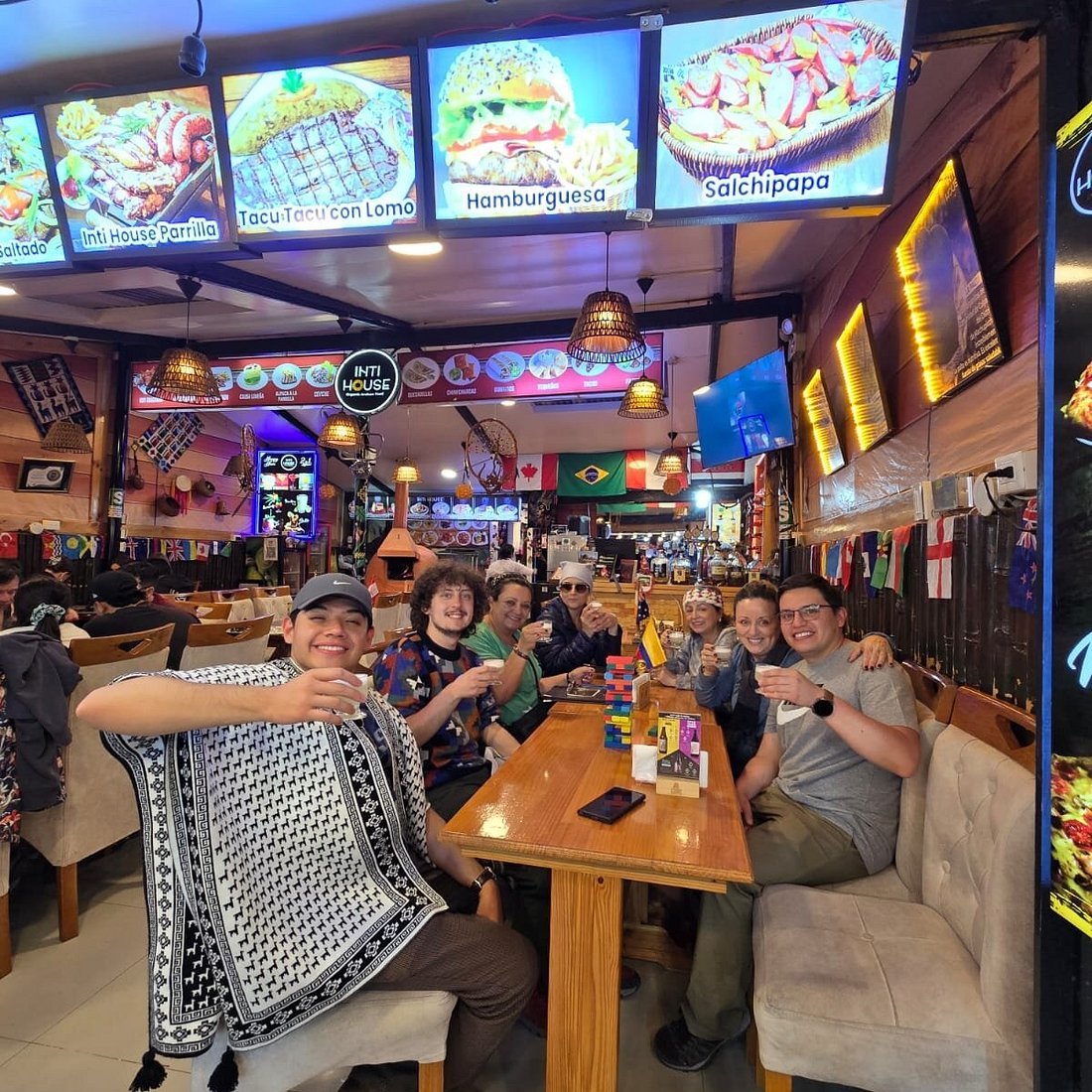 Inti House restaurant in Aguas Calientes, Peru
